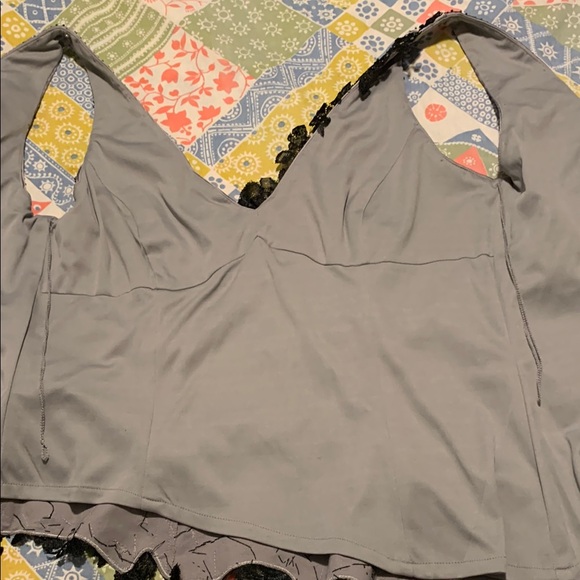 Vintage 90’s Asymmetrical Corset Style Sleeveless Top Size 8 - Picture 17 of 17